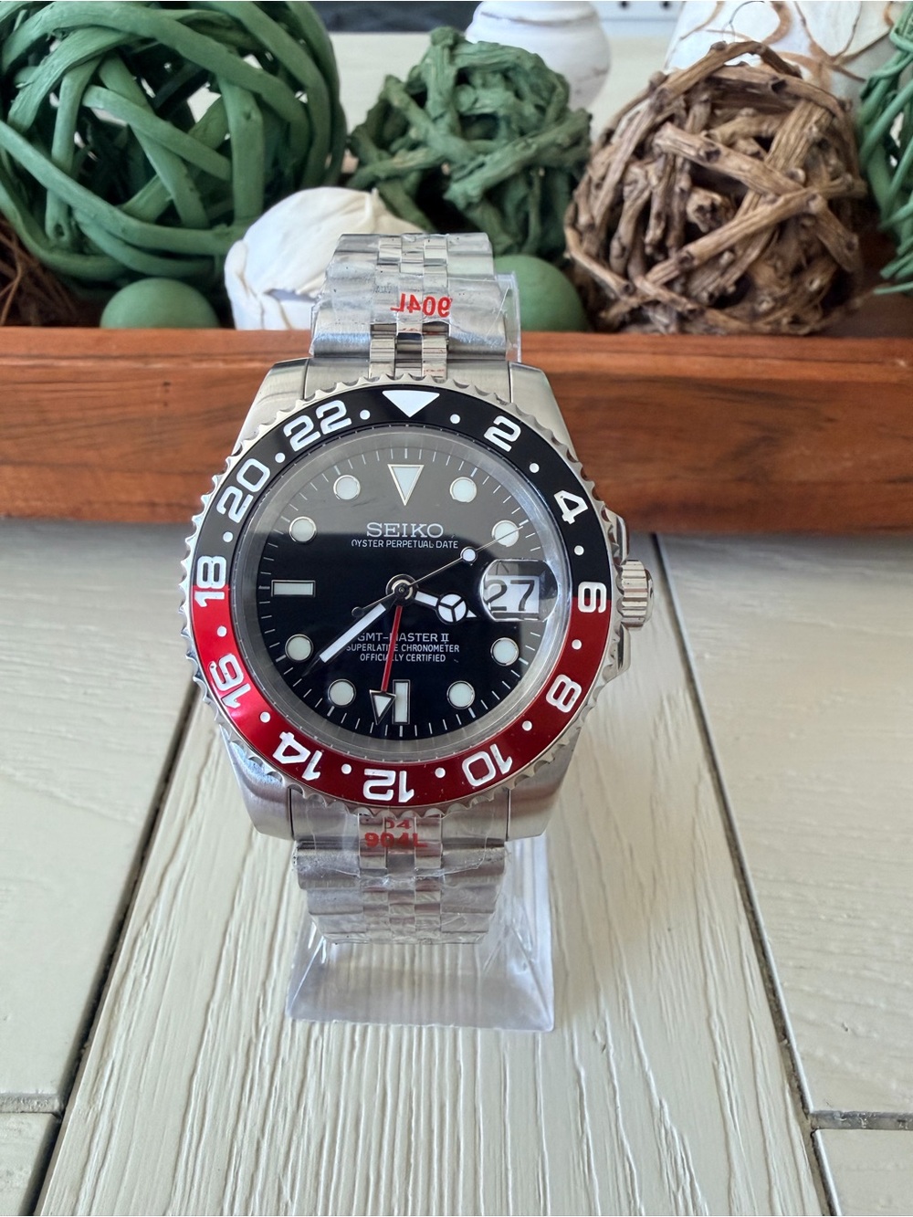 Seiko mod - Coke GMT